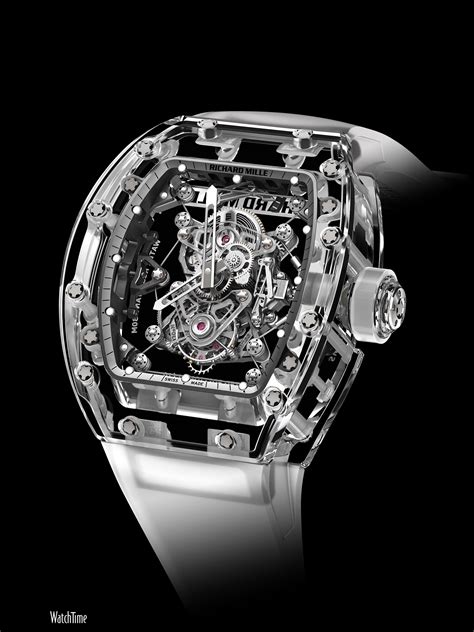 richard mille rm 56-02 tourbillon sapphire watch|richard mille tourbillon 56 02.